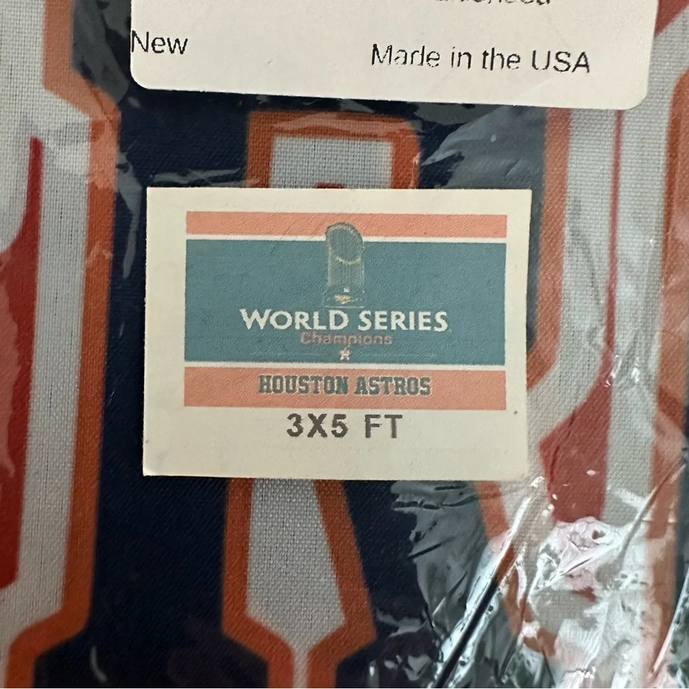 NWT World Series Champions - Houston Astros Flag